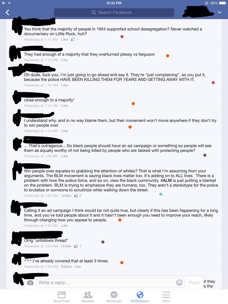 Illustration for article titled Don't Argue with Idiots on FB: A Lesson In 19 Screenshots